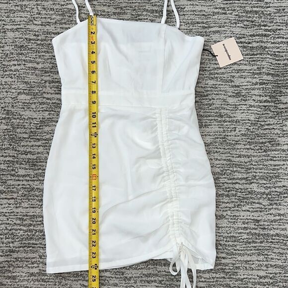 NWT Superdown Fabian’s Mini Dress White XS Revolve - Picture 11 of 16